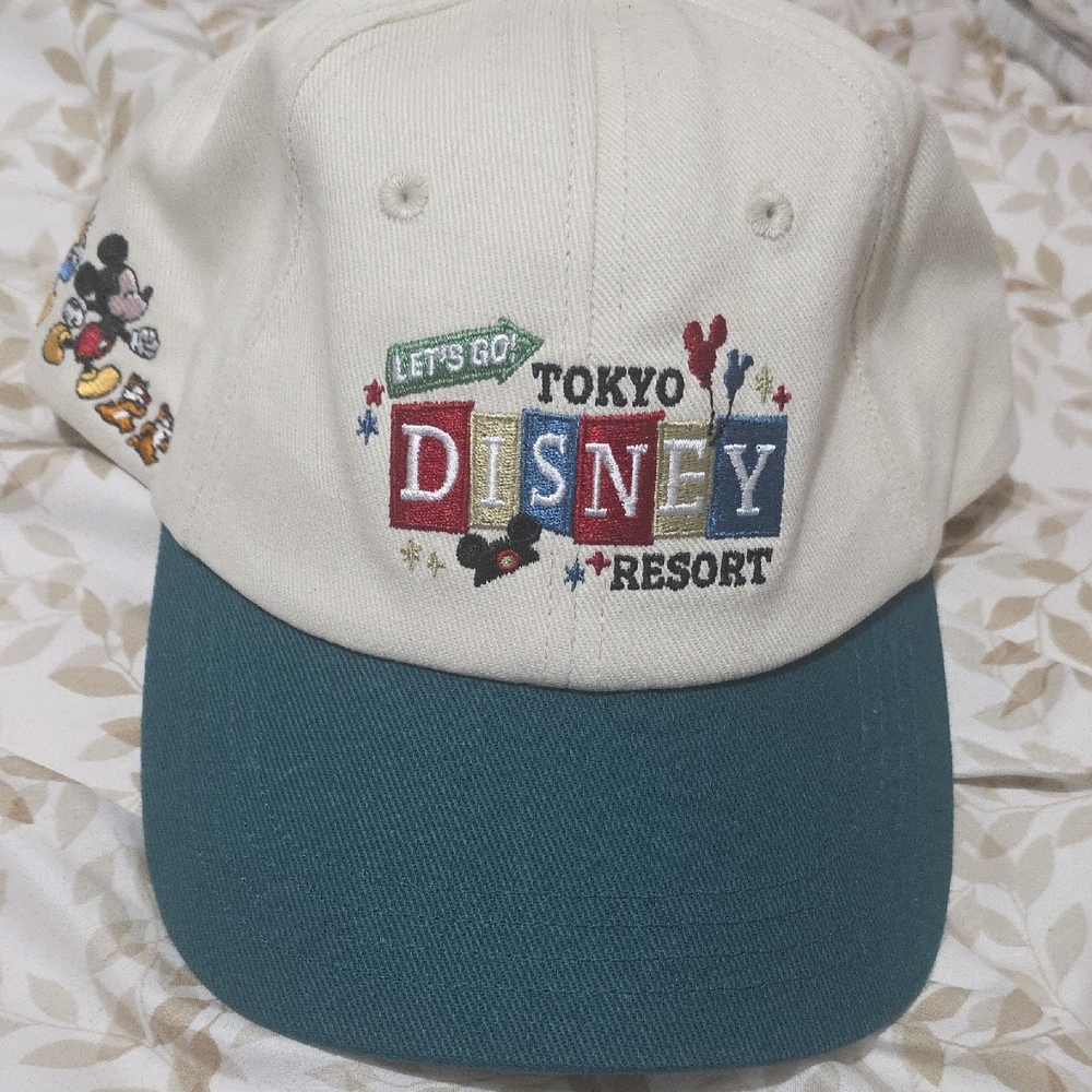 Disney Resort Hat - Cream and Teal
